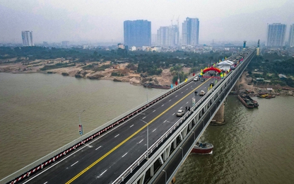 Trực 24/7 kiểm tra tải trọng xe bảo vệ cầu Thăng Long