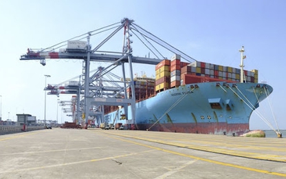 Hàng container thông qua cảng biển tăng "khủng" 18% dù dịch Covid-19