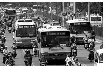 Đánh giá mức phục vụ của xe buýt trong dòng giao thông hỗn hợp tại Hà Nội