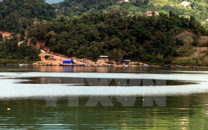Phát hiện 3 thi thể chết đuối trong vụ lật thuyền trên hồ Sông Đà