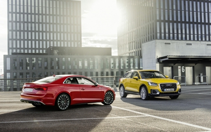 Audi Q2 và Audi A5 Coupe giành chiến thắng tại Golden Steering Wheel