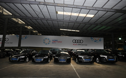 Audi Việt Nam bàn giao 258 xe đợt hai phục vụ APEC 2017