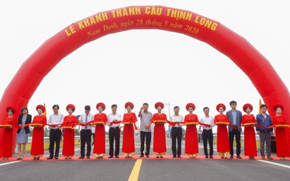 Thông xe cầu Thịnh Long, mở ra tương lai phát triển cho Nam Định