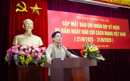 Bộ trưởng Nguyễn Văn Thể: Báo chí góp công lớn vào sự phát triển GTVT