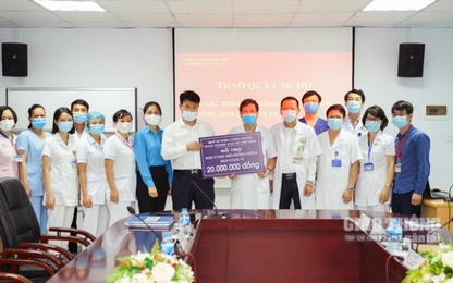 Công đoàn GTVT Việt Nam động viên, hỗ trợ nhân viên tuyến đầu chống dịch