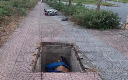 Hà Nội: 1 người thiệt mạng dưới hố ga không đậy nắp