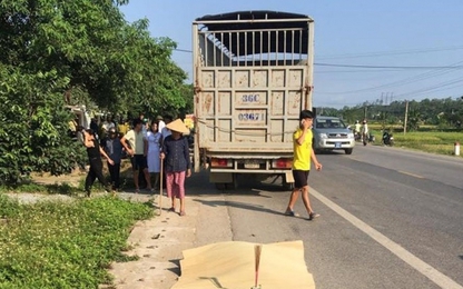 Nghệ An: Sản phụ bị xe tải đâm tử vong khi đang đi khám thai