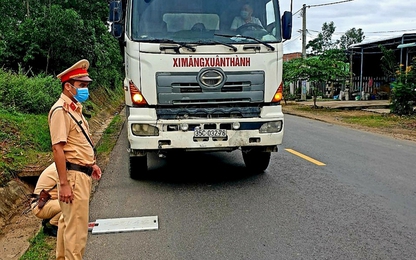 Quyết dẹp nạn xe chở quá tải hoành hành ở Đại Lộc, Quảng Nam