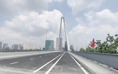 TP. HCM điều chỉnh giao thông qua cầu Thủ Thiêm 2 trước ngày thông xe