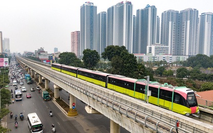 Tuyến metro Nhổn - ga Hà Nội lụt tiến độ
