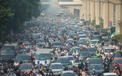Hà Nội: Đếm xe trên nhiều tuyến đường để xử lý ùn tắc giao thông