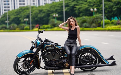 Harley Softail Heritage Classic 114 lên Style Chicano cực chất