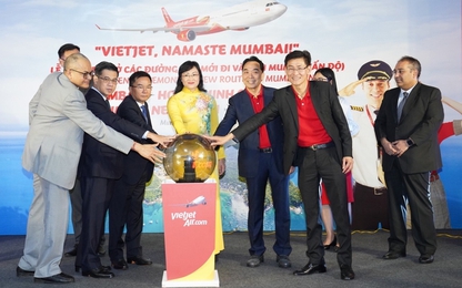 Vietjet Air mở thêm 4 đường bay kết nối các điểm đến tại Ấn Độ