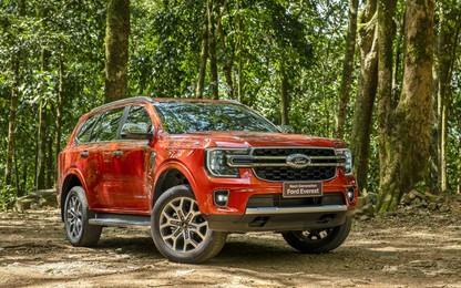 Ford Everest thế hệ mới ra mắt thị trường Việt với 4 phiên bản