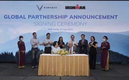 VinFast công bố hợp tác toàn cầu cùng IRONMAN