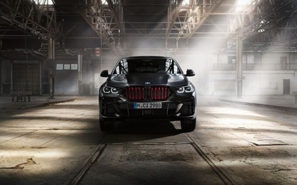 BMW X6 Black Vermillion huyền bí, sang trọng với sắc đen ánh kim
