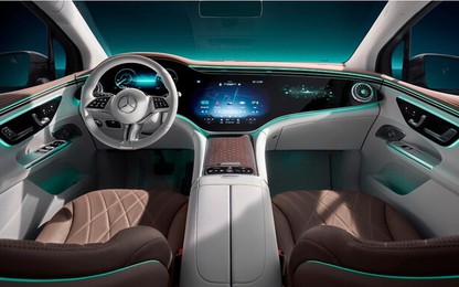 Mercedes-Benz “đốn tim” khách hàng bằng ảnh nội thất EQE SUV