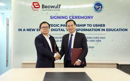 Trường Đại học Vinh ký kết thỏa thuận hợp tác với Công ty TNHH Beowulf