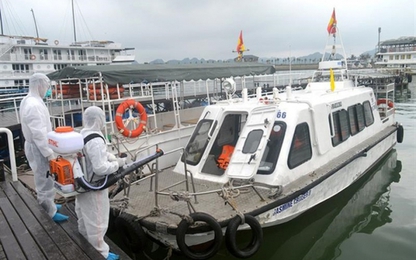 Quảng Ninh: Phòng, chống dịch bệnh Covid-19 ở mức cao nhất trên biển