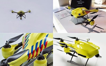 Độc đáo drone có khả năng cứu hộ khẩn cấp