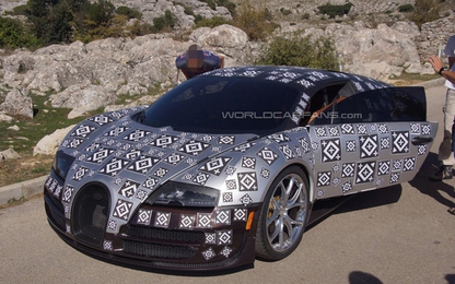 Xe kế nhiệm Bugatti Veyron sẽ có công suất 1.500 mã lực