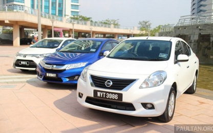 Nhu cầu ô tô tại Malaysia giảm nhẹ