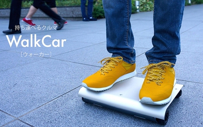 Thiết bị di chuyển cá nhân WalkCar: Tốc độ 10 km/h, đi 12 km/lần sạc
