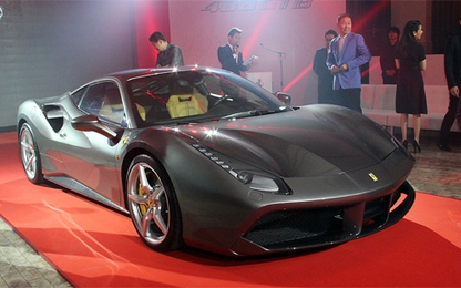 Siêu xe Ferrari 488 GTB giá 672.500 USD tại Thái Lan