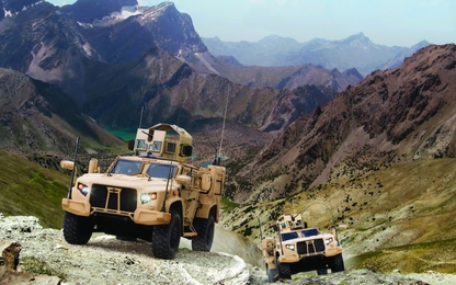 Xe JLTV của hãng Oshkosh Defense được quân đội Mỹ lựa chọn sử dụng