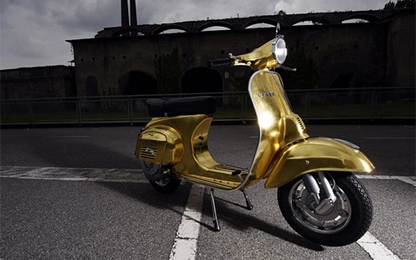 Vespa Polini - scooter dát vàng giá 47.000 USD