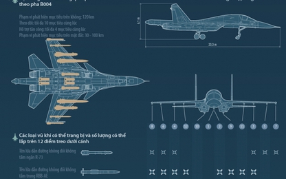 Tất cả những gì cần biết về cường kích Sukhoi Su-34