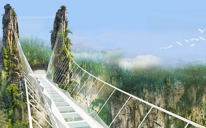 Trung Quốc xây dựng cầu kính dài nhất thế giới