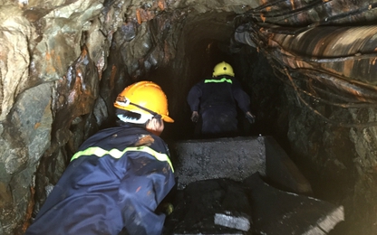 Tìm thấy thi thể một công nhân trong hầm than bị sập