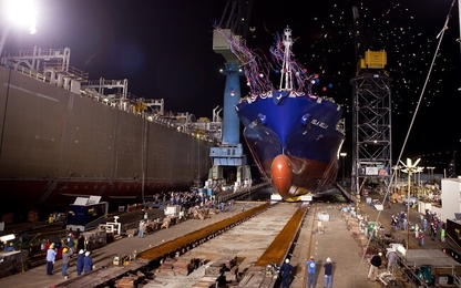 10 tàu sử dụng nhiên liệu LNG trên thế giới (Phần 1)
