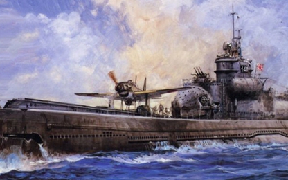 Tàu ngầm lai hàng không mẫu hạm bí mật của Nhật (Phần 1)