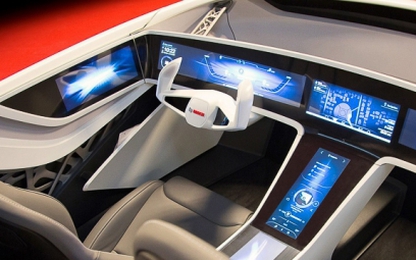 Bosch hé lộ concept nội thất xe hơi tương lai bằng cảm ứng haptic