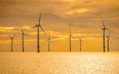 Tua bin gió đáp ứng 11% nhu cầu sử dụng điện của Vương quốc Anh
