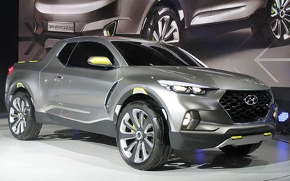 Hyundai Santa Cruz - bán tải mới từ Hàn Quốc
