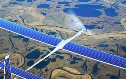 Google khởi động dự án Skybender cung cấp mạng từ drone năng lượng Mặt Trời