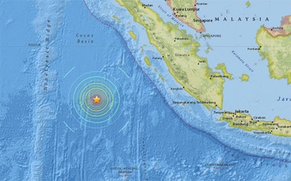 Động đất lớn, Indonesia cảnh báo sóng thần