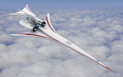 NASA "bắt tay" Lockheed phát triển thiết kế máy bay chở khách siêu thanh