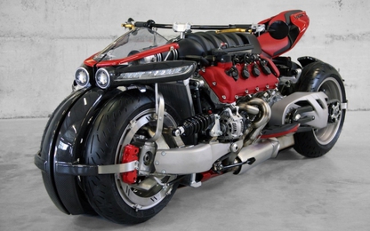 Lazareth LM847 - xe mô tô 4 bánh gắn động cơ V8 4.7L của Maserati