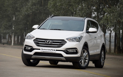 Hyundai Thành Công ra mắt Santa Fe 2016, 4 phiên bản