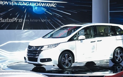 Xe gia đình Honda Odyssey chốt giá 1,99 tỷ đồng tại Việt Nam