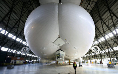 Máy bay lai khí cầu lớn nhất thế giới sắp bay thử