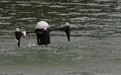 CRACUNS - drone in 3D có thể lặn 2 tháng dưới biển