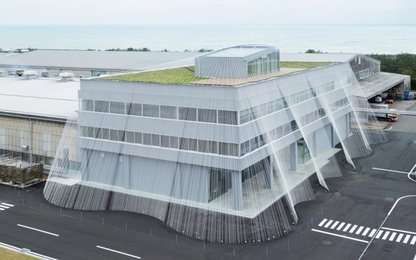 Cố định tòa nhà bằng sợi carbon để chống động đất