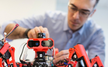 Siemens phát triển robot in 3D, phối hợp làm việc thành dây chuyền sản xuất,