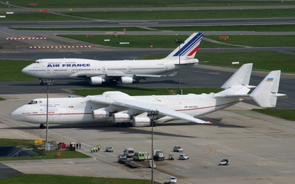 Chiêm ngưỡng tàu bay vận tải lớn nhất thế giới ở sân bay Úc
