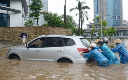 Kỹ thuật lái xe ô tô an toàn trên đường ngập nước